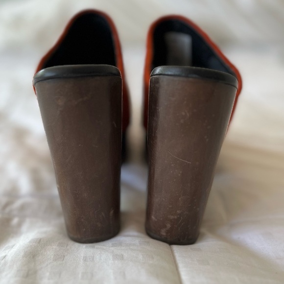 Rachel Comey Red Suede Mules - Picture 11 of 16